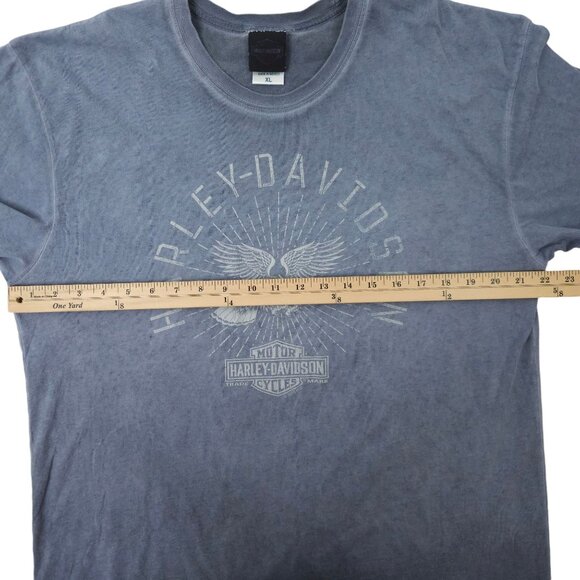 Harley Davidson T Shirt Mens XL Double Sided Light Gray Bowling Green Kentucky - Picture 3 of 16